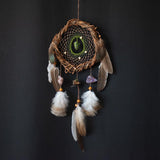 Authentic Willow Dreamcatcher - Customizable Sizes & 5 Stone Combinations