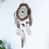 Authentic Willow Dreamcatcher - Customizable Sizes & 5 Stone Combinations