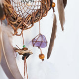 Authentic Willow Dreamcatcher - Customizable Sizes & 5 Stone Combinations