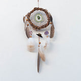 Authentic Willow Dreamcatcher - Customizable Sizes & 5 Stone Combinations