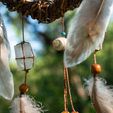 Crystal Dreamcatcher with 3 Stone Set - Coastal Soul Decor