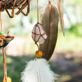 Authentic Willow Dreamcatcher - Customizable Sizes & 5 Stone Combinations