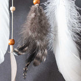 Healing Art Dream Catcher with gemstones, Wards off Negativity