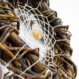 Healing Art Dream Catcher with gemstones, Wards off Negativity