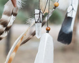 Natural Willow Dreamcatchers with 10 Healing Stones for Energy Cleansing, Love, and Balance – Perfect for Unique and Meaningful Gifts
