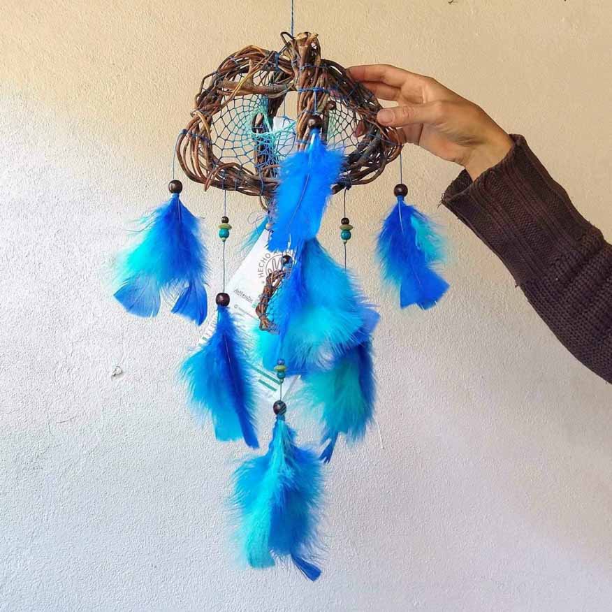 Crystal 3D Dream Catcher Mobile with Custom gemstones and colors ArMoniZar