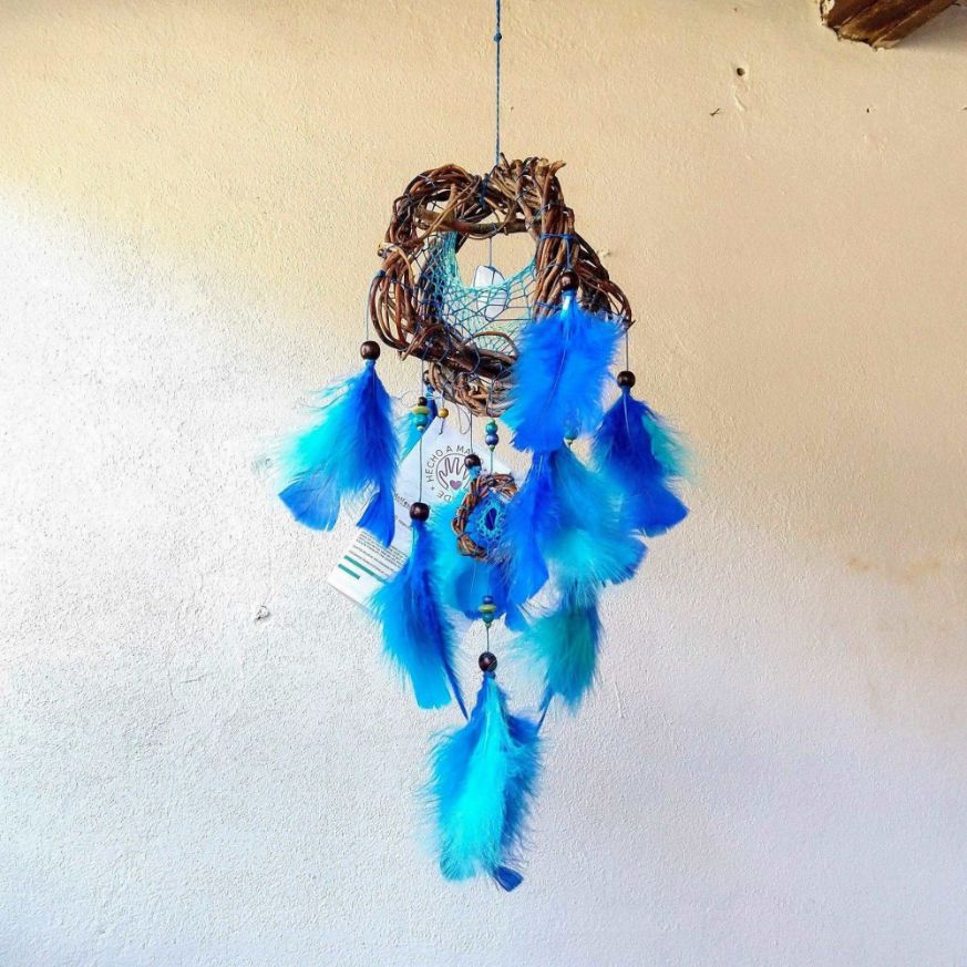 Crystal 3D Dream Catcher Mobile with Custom gemstones and colors ArMoniZar