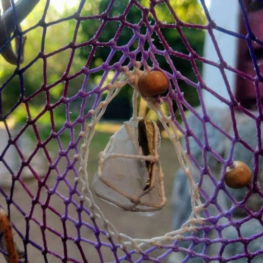 Crystal dream catcher, Dreamcatcher with stone, Dreamcatchers hanging wall ArMoniZar