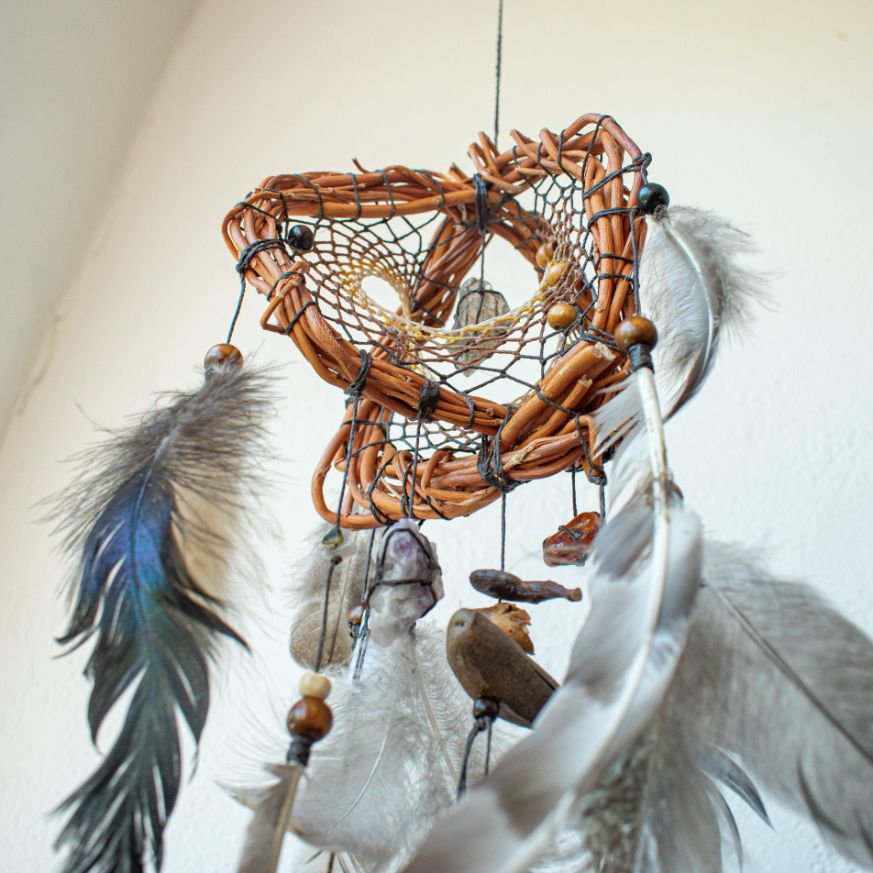 Crystal set for anxiety, Dream Catcher protection for home, Abundance prosperity ArMoniZar