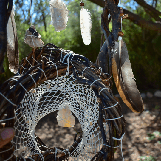 Healing crystals Dream catchers 3D orb, Dreamcatcher Crystal Mindfulness art mobile ArMoniZar