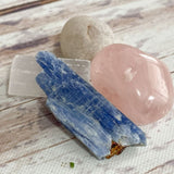 House Energy Protection Crystal Kit – 4 Healing Stones + 3 Smudge Sticks, Deep Home Cleansing & Spiritual Shield Gift