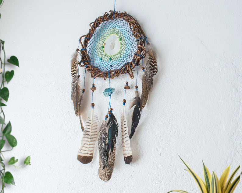 Large authentic dream catcher set custom gifts, Handmade dream catcher set of 3 ArMoniZar