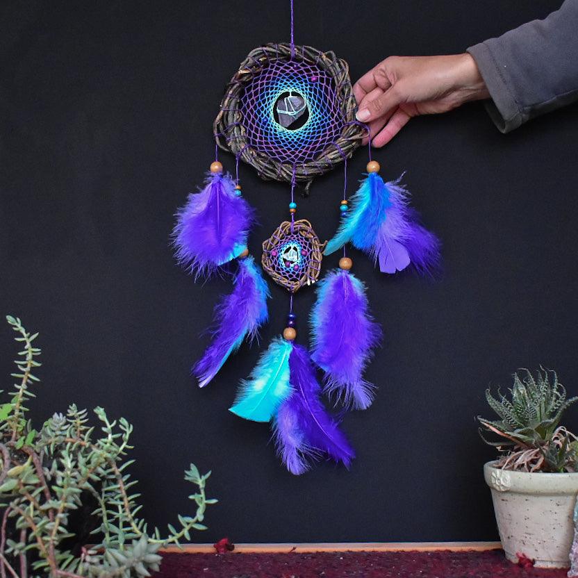 Native and spiritual dream catcher energy field stones, authentic crystals dream Hunter ArMoniZar