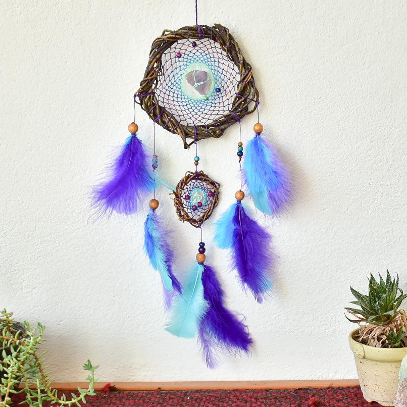 Native and spiritual dream catcher energy field stones, authentic crystals dream Hunter ArMoniZar