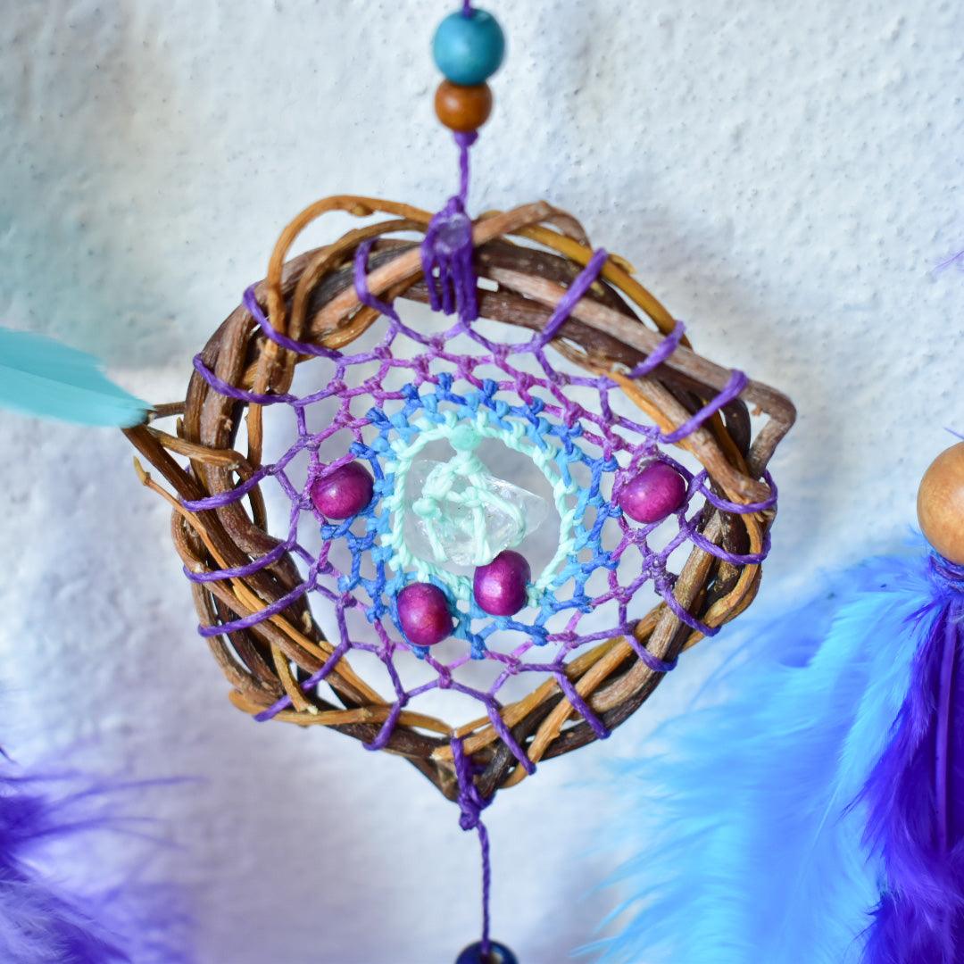 Native and spiritual dream catcher energy field stones, authentic crystals dream Hunter ArMoniZar