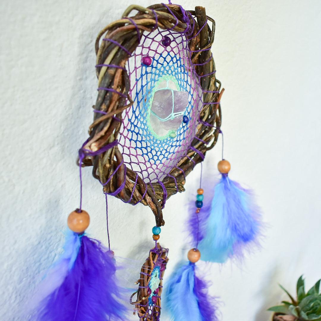 Native and spiritual dream catcher energy field stones, authentic crystals dream Hunter ArMoniZar