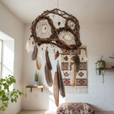 Unique dream catcher, Native american shield for nightmares