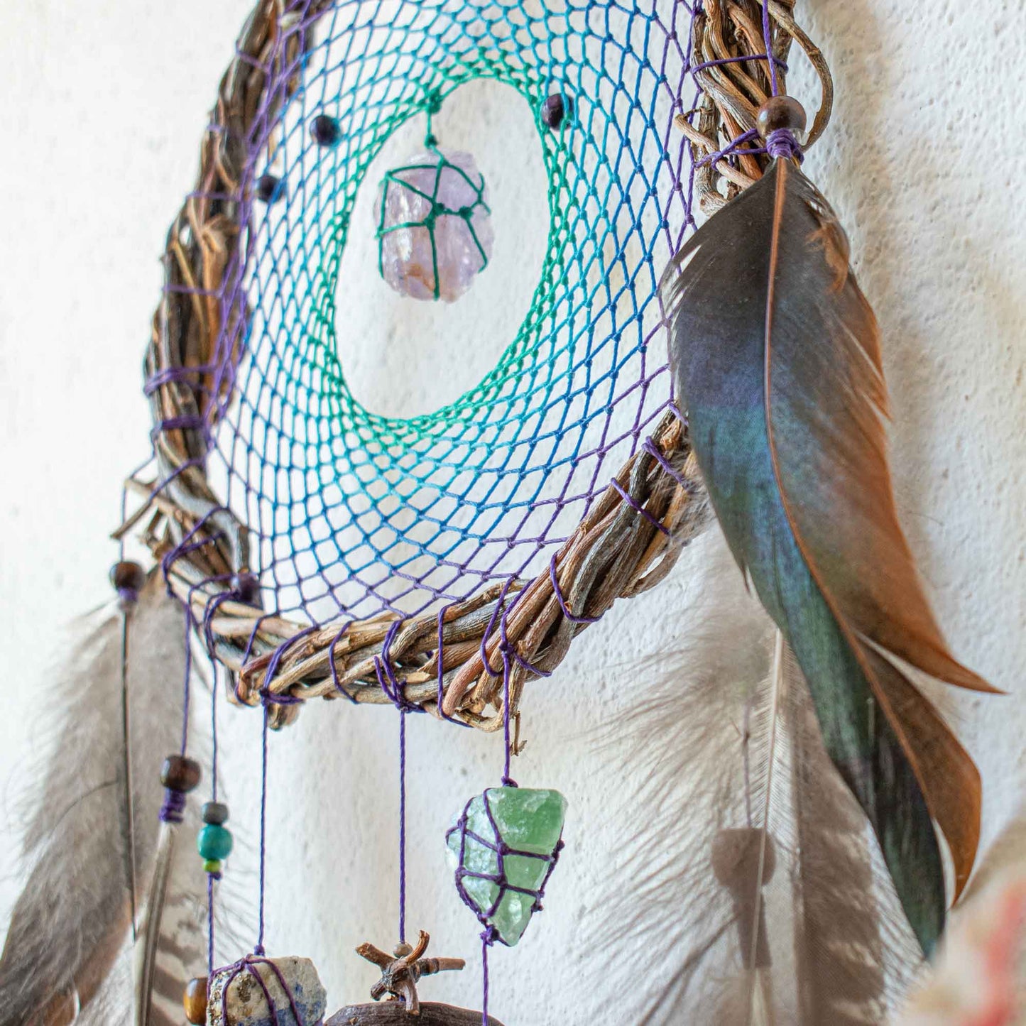 Peacefull sleep crystals dreamcatcher ArMoniZar