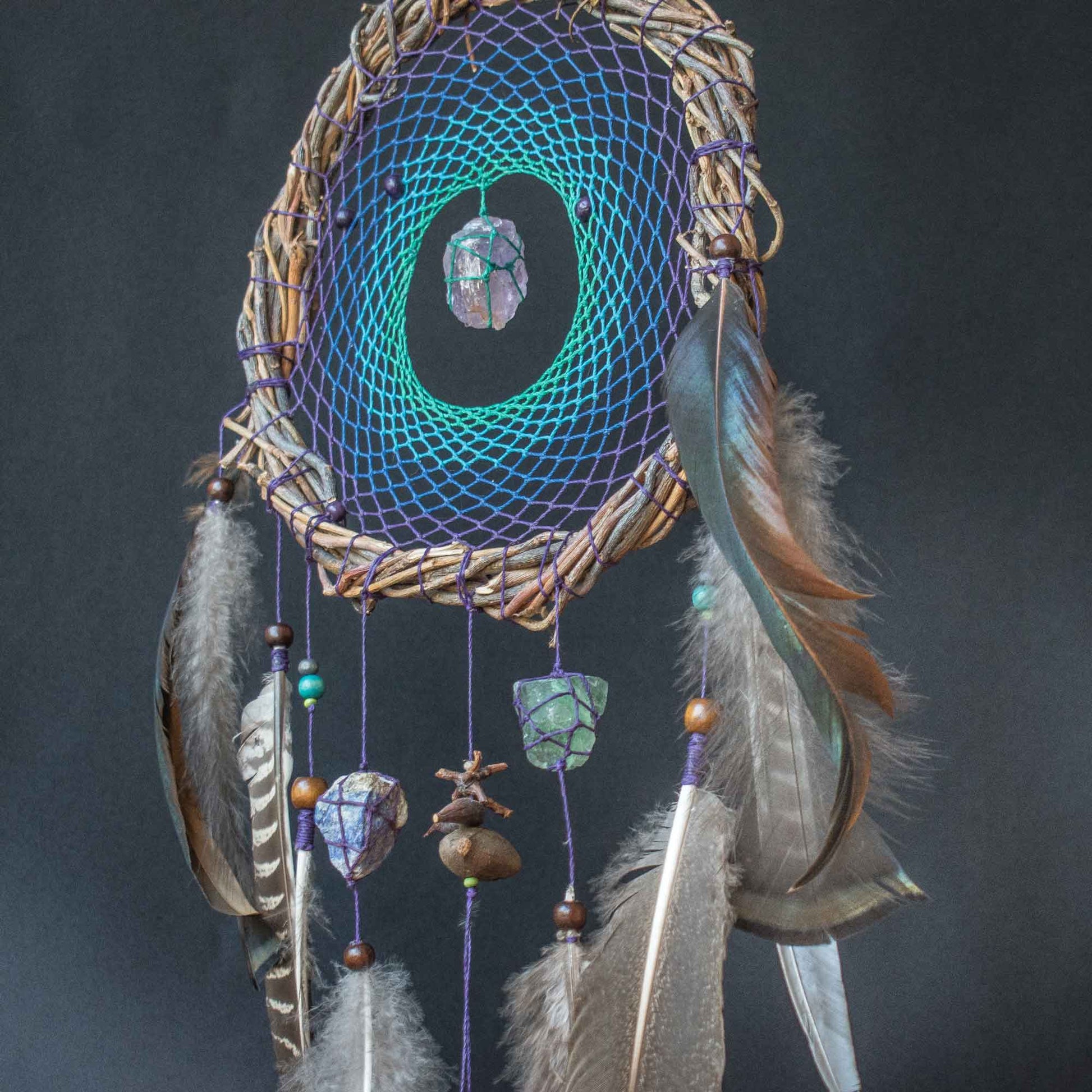 Peacefull sleep crystals dreamcatcher ArMoniZar