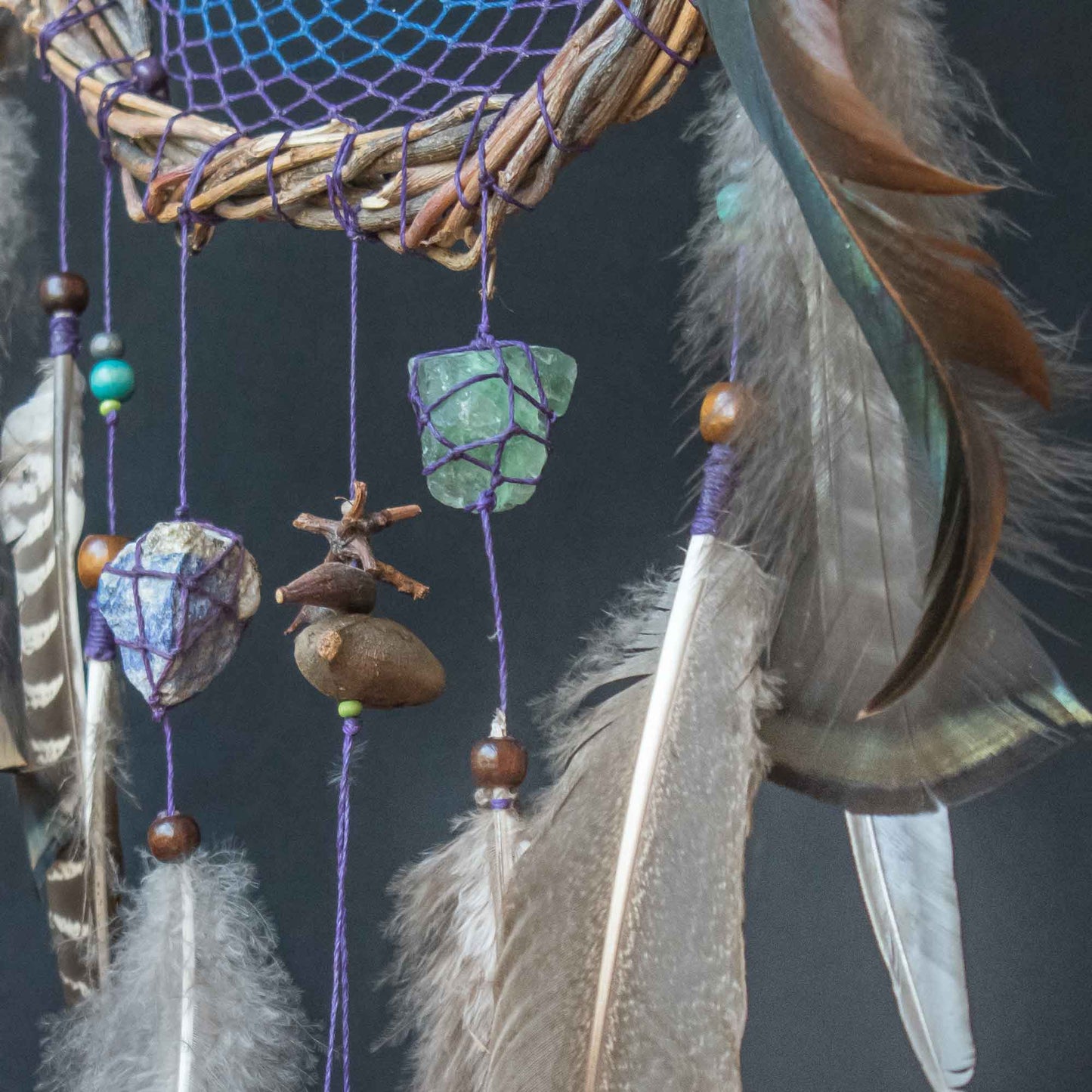 Peacefull sleep crystals dreamcatcher ArMoniZar