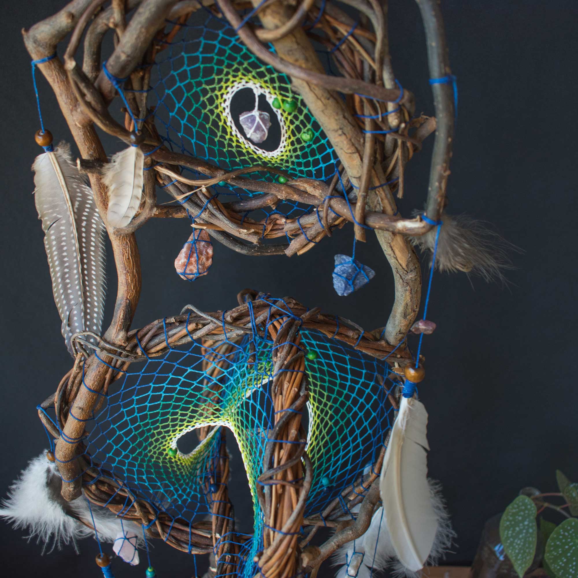 Protection crystals 3d dreamcatcher ArMoniZar