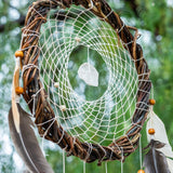 Dreamcatcher set for meditation and spiritual protection