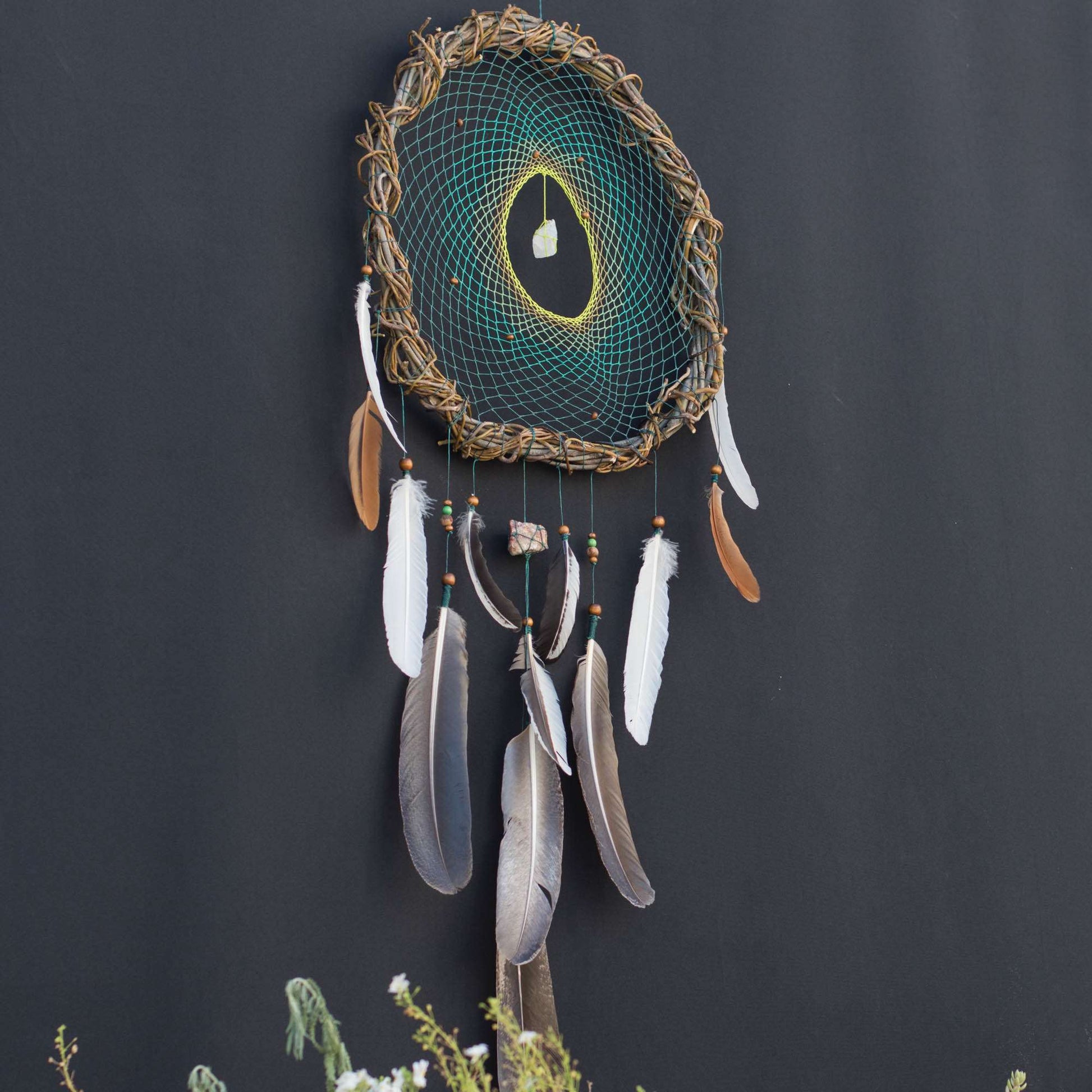 Shamanic Dreamcatcher: Native-Inspired Bedroom Remedy, Serene & Effective for Nightmares ArMoniZar