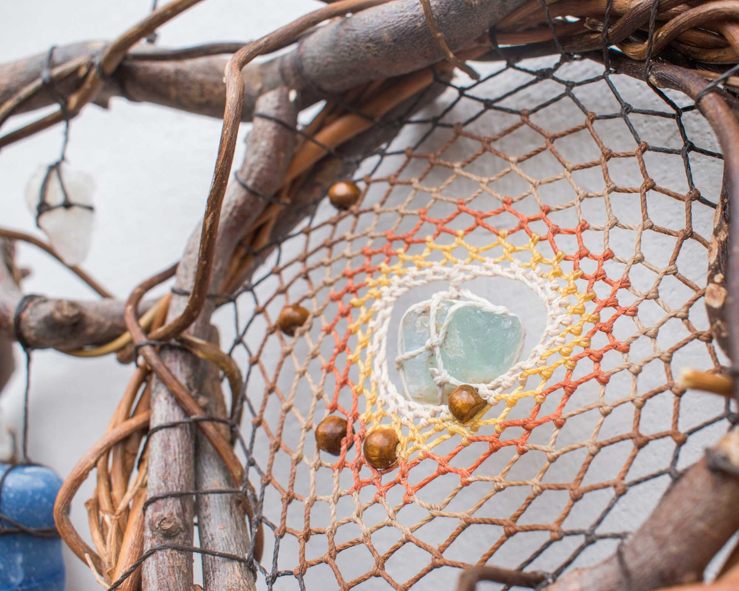 Unique dream catcher, Native american shield for nightmares ArMoniZar