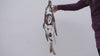 Water and Earth tones hanging mobile with beautiful sacred stones, Dream Catcher Chakra