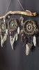 Feng Shui Wall Decor - 3 Piece Crystal Dreamcatcher Set - Sacred Space Art