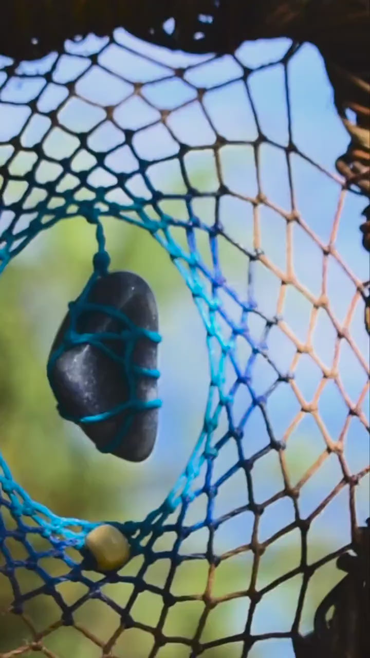 Crystal Dreamcatcher with 3 Stone Set - Coastal Soul Decor