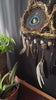 Dream Protection Wall Hanging - 3 Hoop Sacred Art, 12 Healing Crystals, Custom