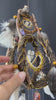 Crystal Gifts for Friend – Healing Dreamcatcher with 13 Gemstones, Earth Shamanic Wall Art for Sleep, Energy Cleansing & Spiritual Decor